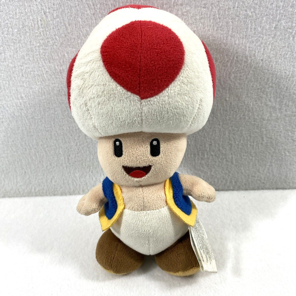 Lot of 5 Super Mario 2017 Plush Mario Luigi Toad Boo Yoshi Stuff Animal Toy - Picture 14 of 16